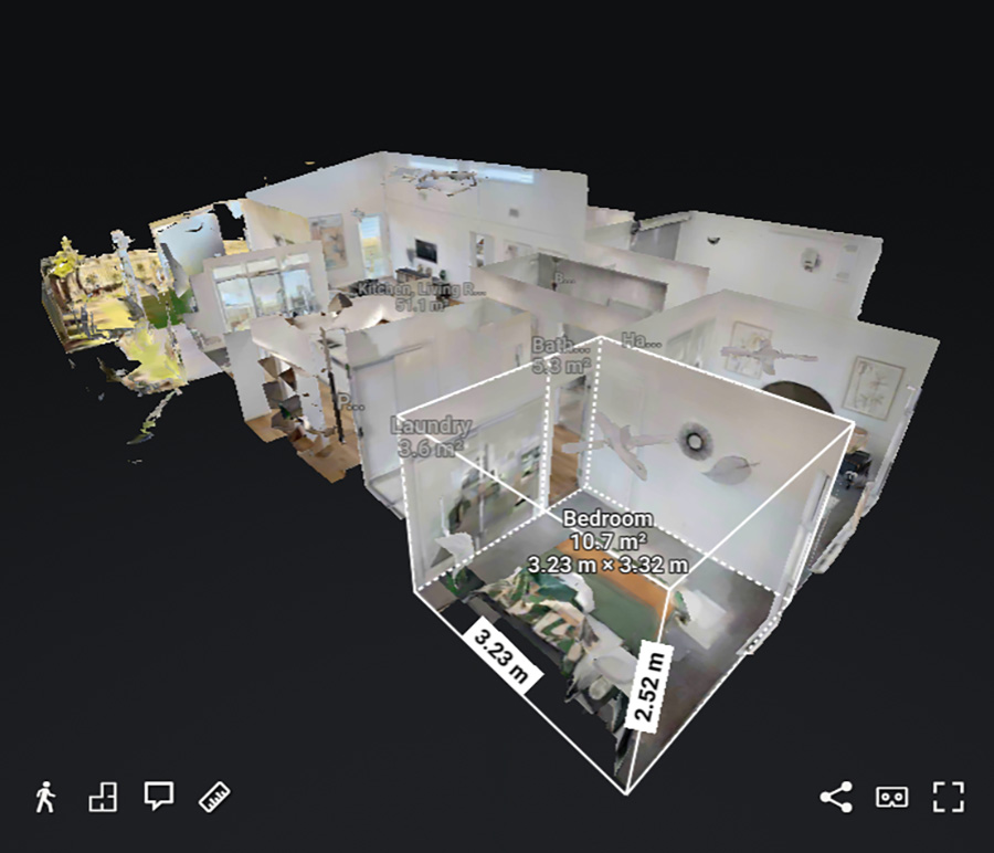Matterport Doll House View
